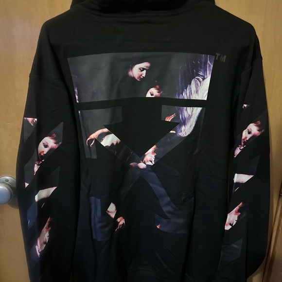 OFF-White Virgil abloh Graphic Hoodie - Picture 1 of 3